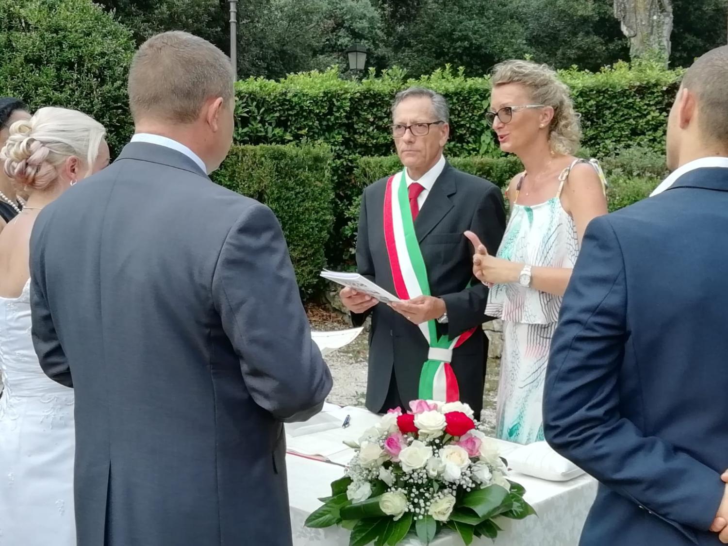 Celebrazione del matrimonio